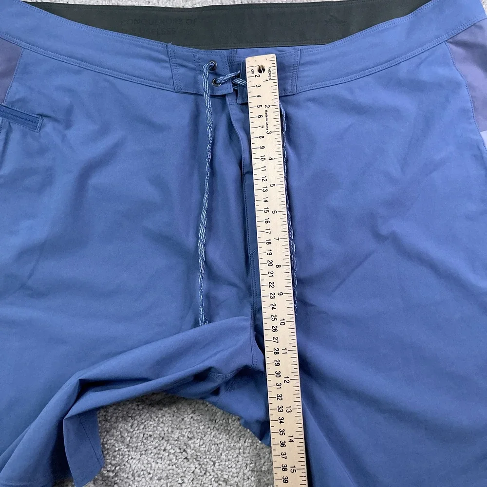 Patagonia Board Shorts Mens 38 Blue Hydro Series Swim Trunks Beach Pool Outdoor
